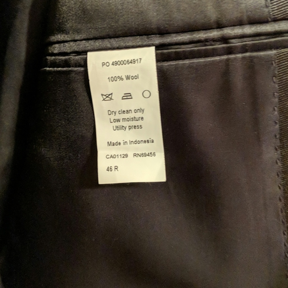 Calvin Klein Blue Slim Fit Tuxedo - Picture 7 of 8